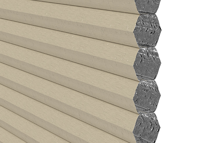 Skylar (Blackout), Camel - Pleated Blind - Image 4